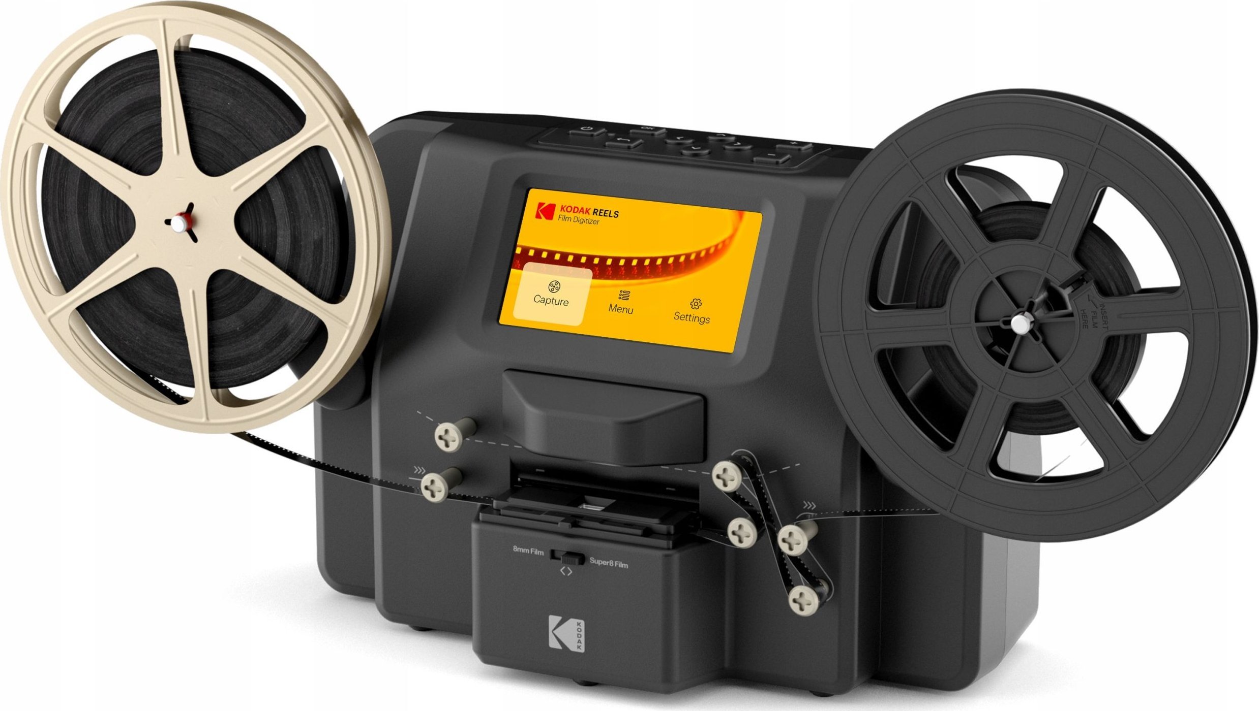 Skaner filmi Kodak Reels Continuous Scan, 8mm, 1296p, i zi