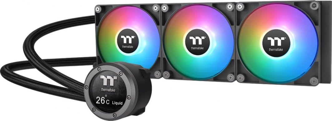 Ftohës uji CPU Thermaltake TH360 V2 Ultra ARGB, 360mm, All in One, i zi