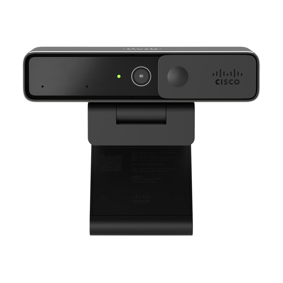 Kamerë Cisco Desk, 4K Ultra HD, USB, e zezë