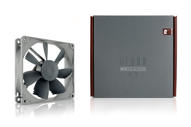 Ftohës Noctua NF-B9 redux-1600 PWM, 9.2 cm, i zi / i hirtë