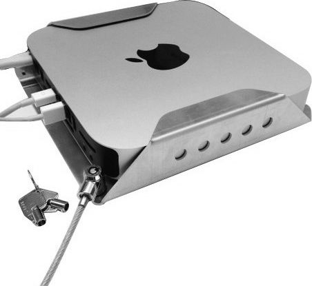 Mbajtëse sigurie Compulocks për Mac Mini, alumini, argjendtë metalik