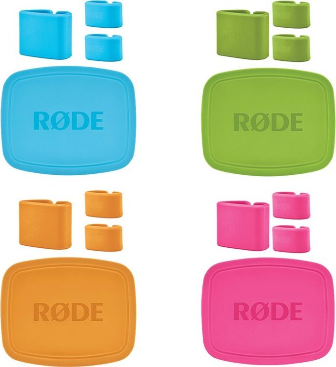 Set aksesorësh Rode Colors Red, për mikrofon NT USB Mini, e kuqe