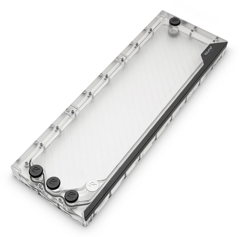 Rezervuar ftohës PC EK Water Blocks EK Quantum Volume³ FLT 360 D RGB, 360mm, D RGB, transparent