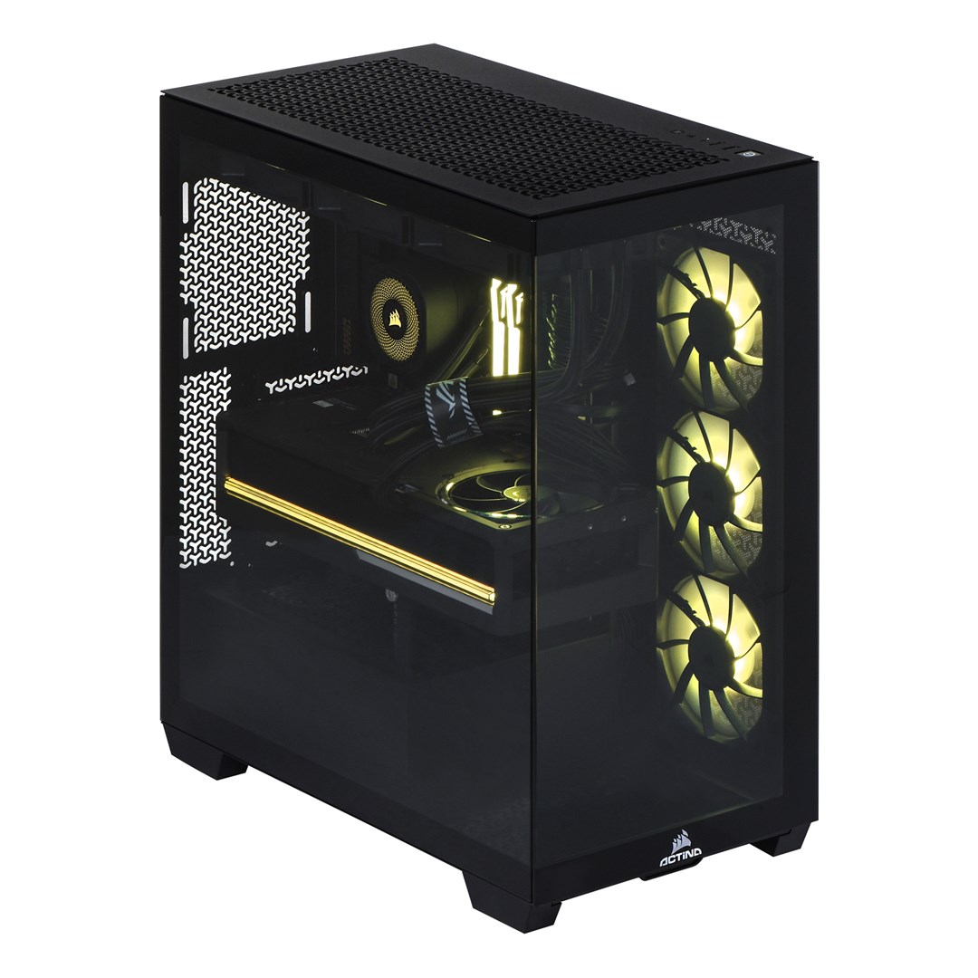 Kompjuter gaming AMD Ryzen 7 9800X3D, RTX 5090 32GB, 64GB RAM, 2TB SSD, i zi