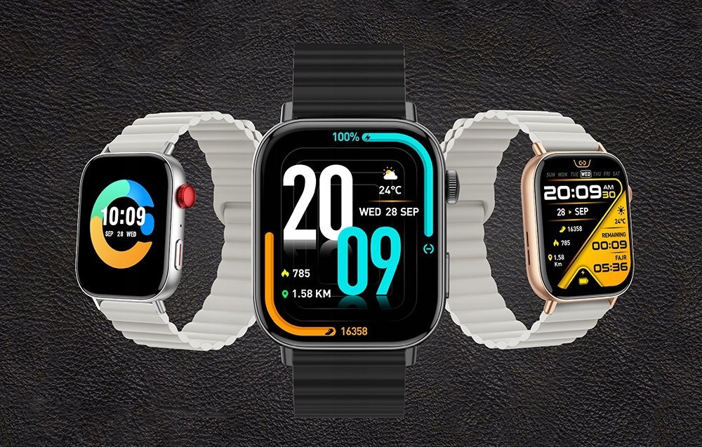 Orë smartwatch Colmi C8 Max, ekran 1.83", rrip magnetik, argjendtë