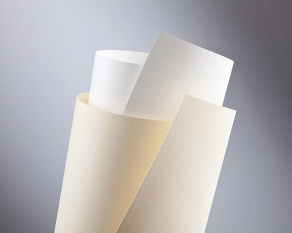 Letër dekorative Argo Galeria Papieru Laid Cream, A4, 120g, krem