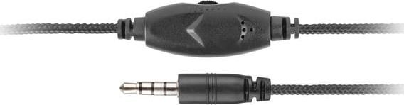 Kufje Natec Canary Go NSL-1665, me mikrofon, 3.5mm, të zeza