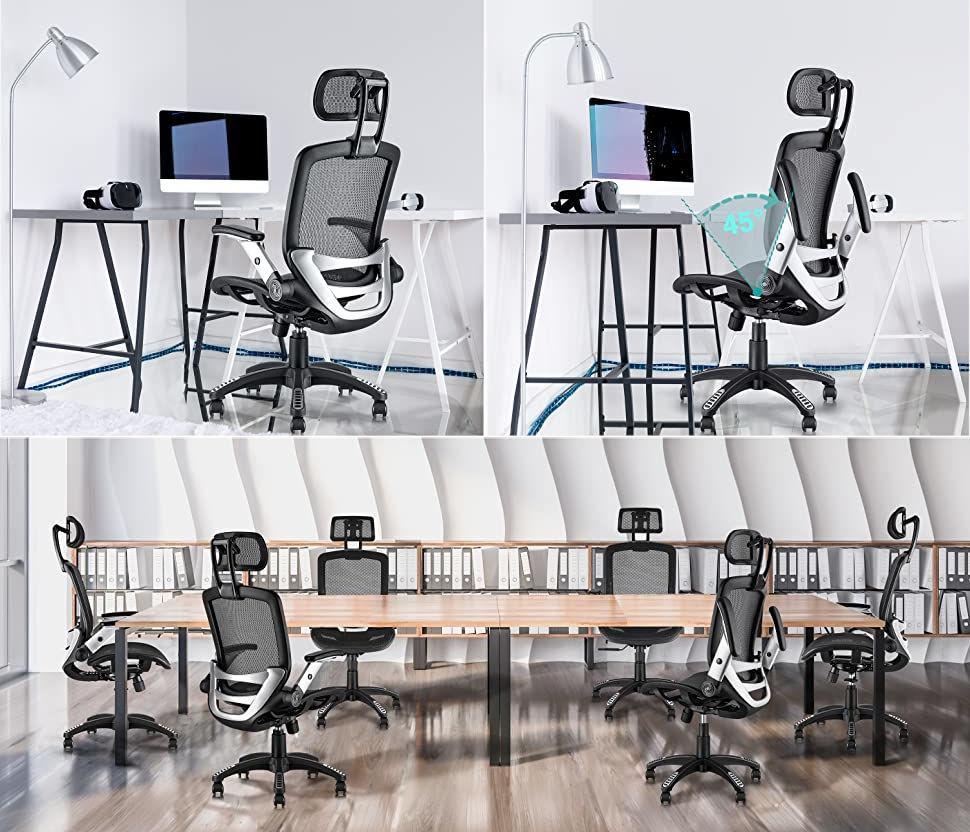 Karrige zyre Mozos Ergo C, rrjetë ergonomike, deri 120kg, e zezë