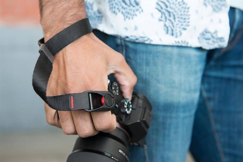 Rrip dore për kamerë Peak Design Cuff, i rregullueshëm, gri Ash