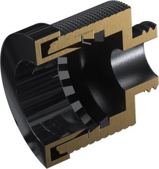 Fiting uji për PC Phanteks EZ-FIT F16 G1/4, për tuba 16mm, i zi