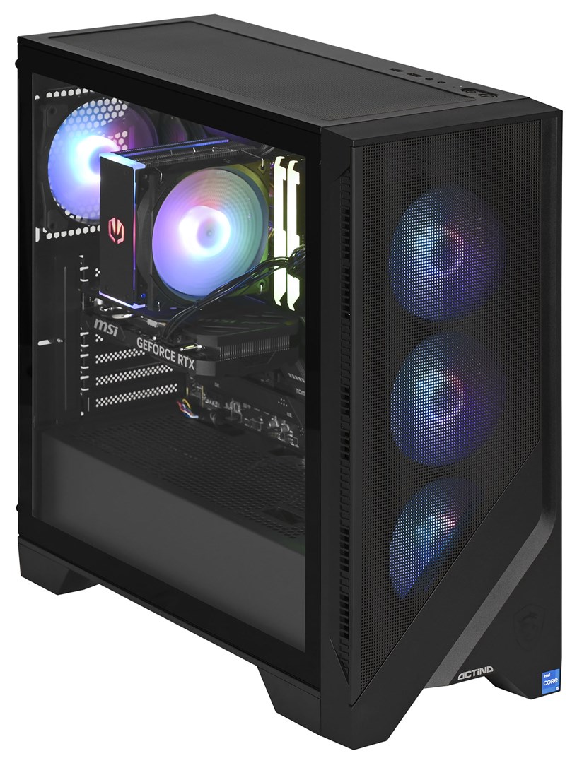 Kompjuter Actina, AMD Ryzen 7 5700X, 32GB RAM, 1TB SSD, NVIDIA GeForce RTX 4060, i zi
