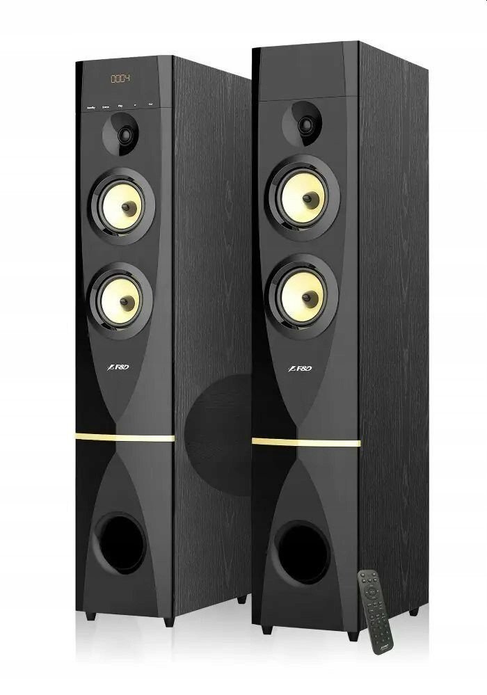 Kuti zanore Fenda F&amp;D T-88X, 300W, Bluetooth, e zezë