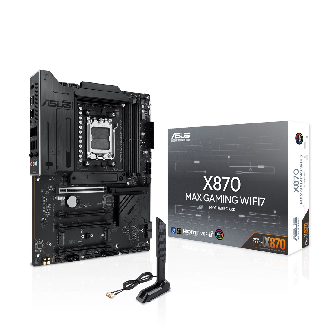 Pllakë amë ASUS X870 MAX WIFI7 AMD X870 AM5 ATX