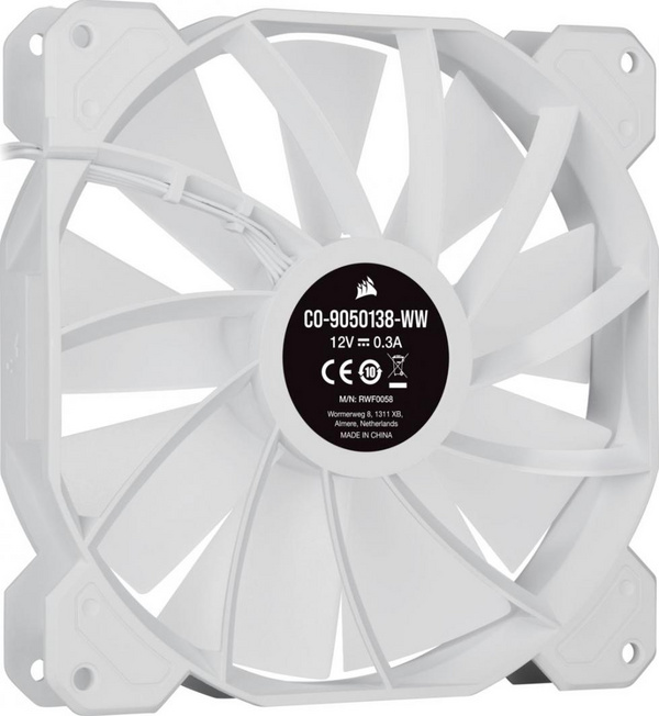 Ftohës Corsair iCUE SP140 RGB ELITE Performance (CO-9050138-WW), i bardhë