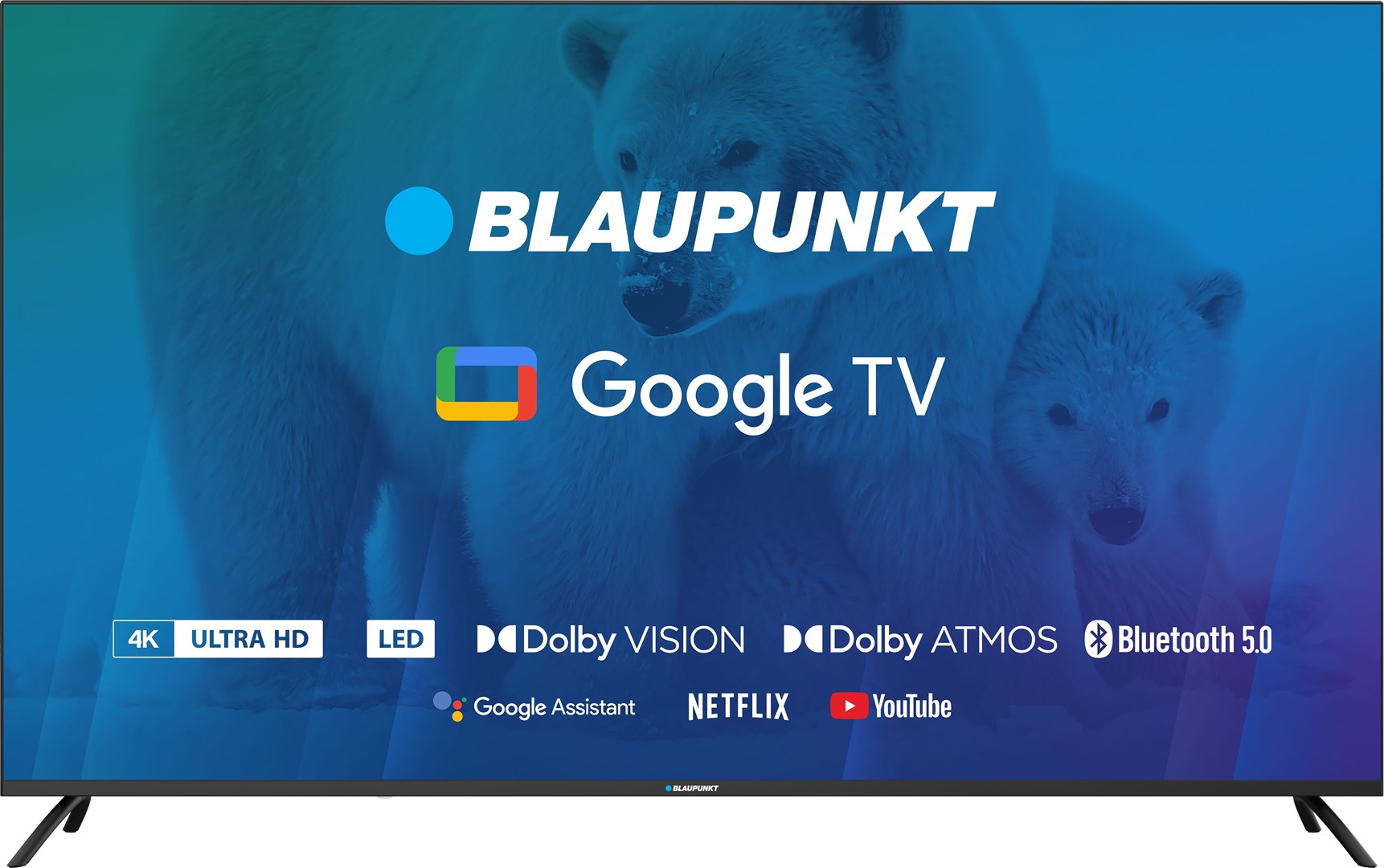 Televizor Blaupunkt 65UBG6000S Smart, 65" (165.1 cm), LED UHD, i zi