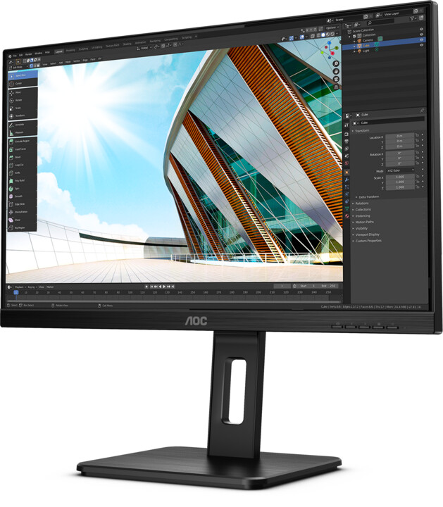 Monitor AOC 24P2Q - 23,8'' LED , Full HD, i zi