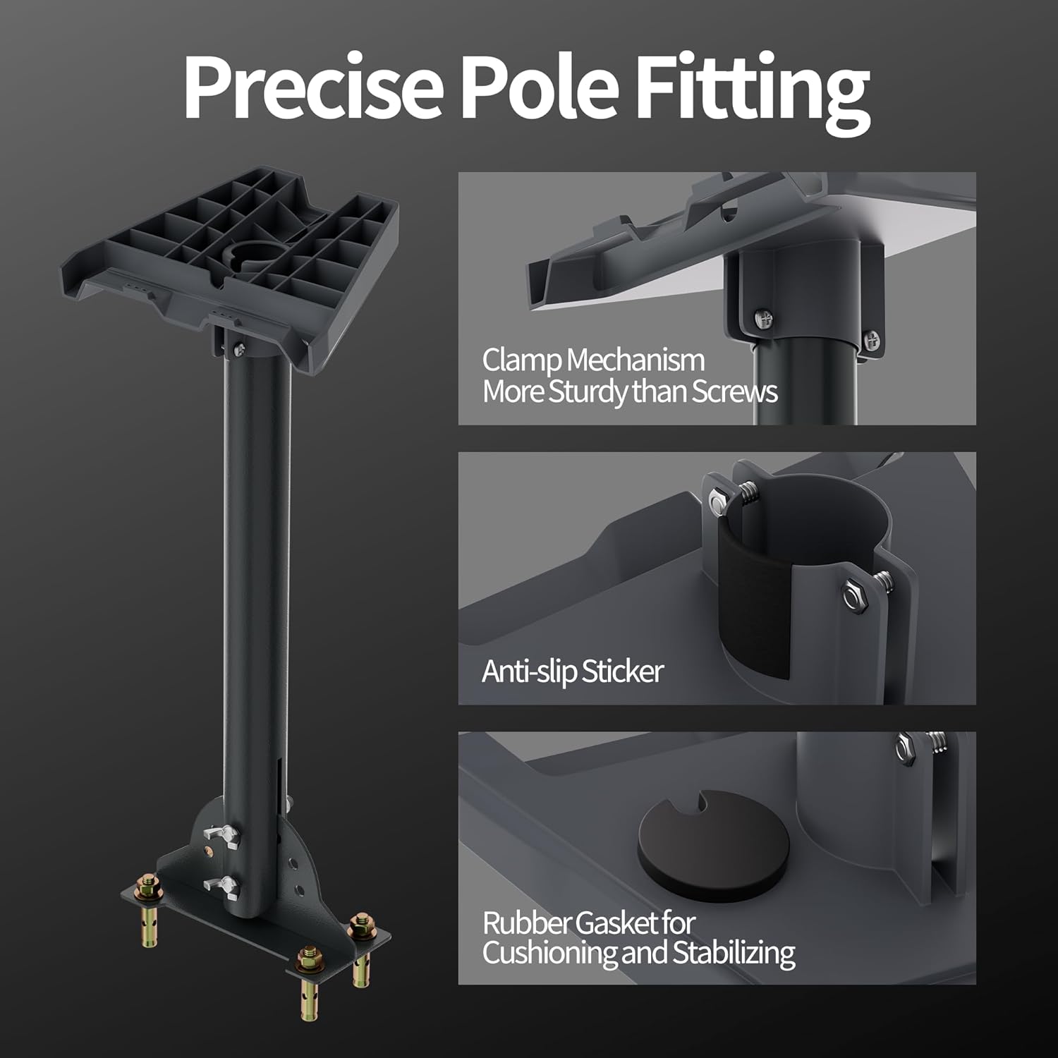 Set mbajtëse Starlink Standard Gen3, i zi