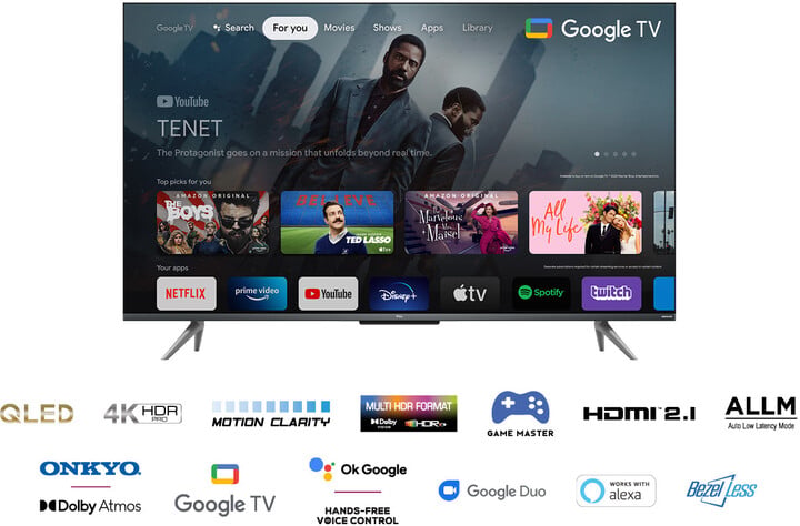 Televizor TCL 43C735, 43" (108cm), 4K, i zi