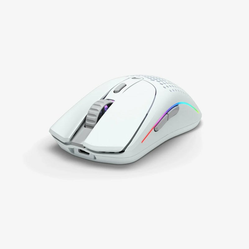 Maus gaming Glorious Model O 2 Wireless, RGB, optik, i zi matte
