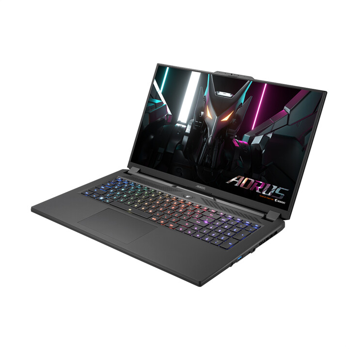 Laptop GIGABYTE AORUS 17H (2023), 17.3", Intel Core i7, 16GB RAM, 1TB SSD, NVIDIA GeForce RTX 4080, i zi