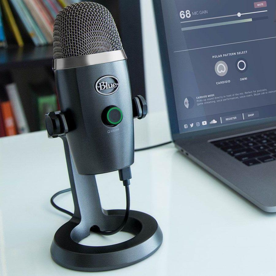 Mikrofon Blue Yeti Nano USB Shadow, hiri (988-000205)