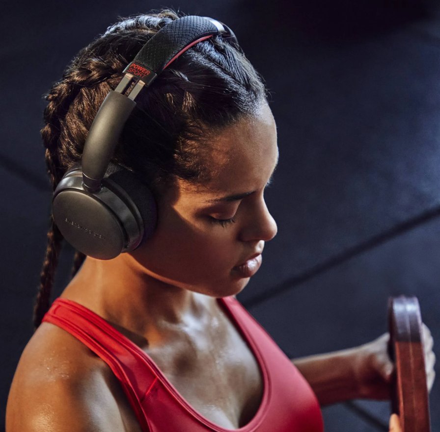 Kufje Bluetooth Energy Sistem Space Power Sport, 50 orë bateri, IPX5, të zeza