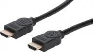 Kabllo Manhattan HDMI - HDMI, 1m, e zezë