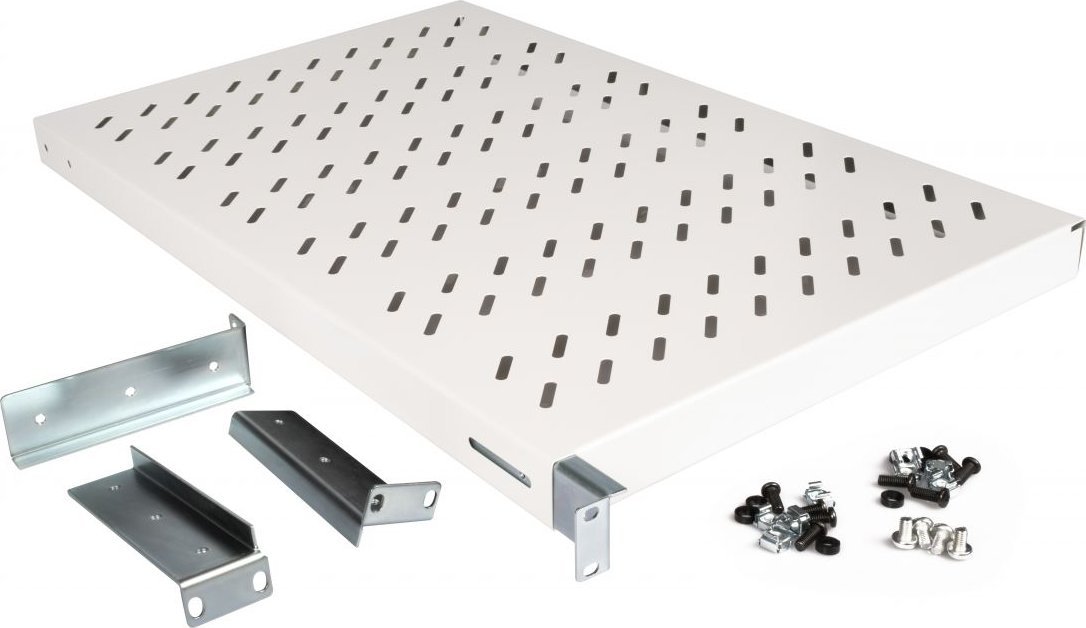 Raft i rregullueshëm për kabinet 19" LevelOne Equip 280607, 1U, 1000 mm, gri
