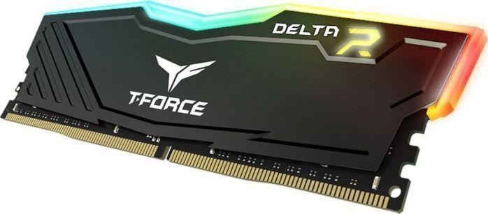 Memorie TeamGroup T-Force Delta RGB, DDR4, 16 GB, 3600 MHz, CL18, TF3D416G3600HC18JDC01