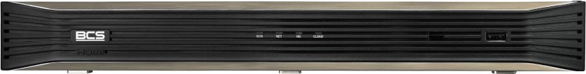 Регистратор NVR BCS NVR1602 A 4K, 16 IP канали, PoE, црн