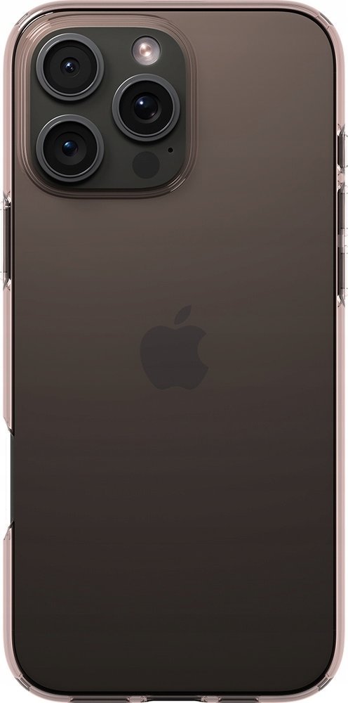 Kapak telefoni Spigen Crystal Flex për iPhone 16 Pro Max, transparent, rozë kristal 3