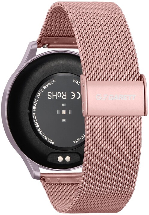 Orë e mençur Garett Smartwatch Classy, rozë