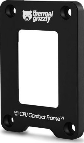 Kornizë montimi CPU Thermal Grizzly Intel 1851, për LGA1851, alumini, e zezë