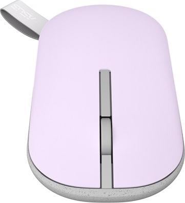 Maus Asus Marshmallow, wireless, Bluetooth, USB, rozë