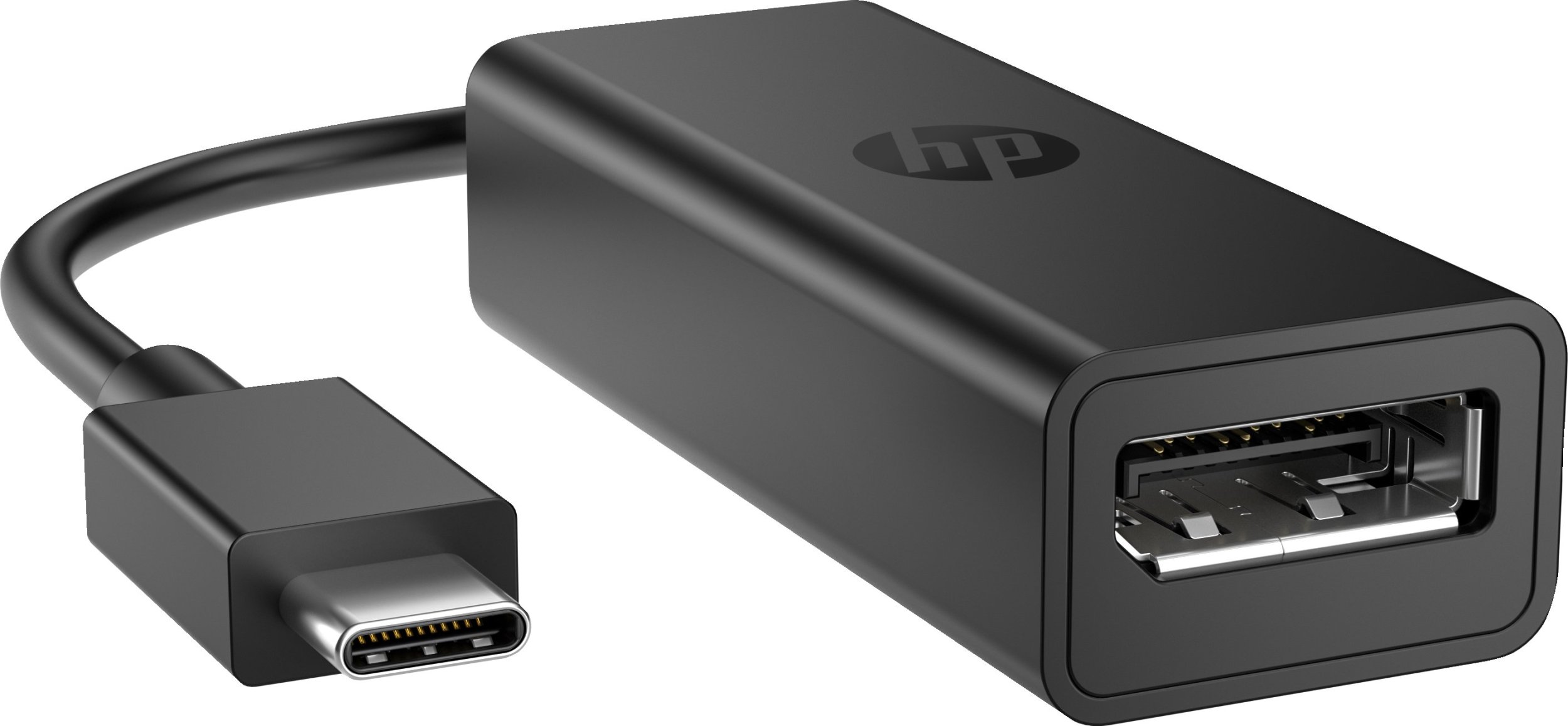Адаптер HP USB-C во ДисплејПорт G2, 8K, ДисплејПорт 1.4, сив