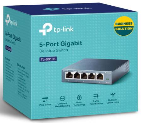 Switch rrjeti TP-Link TL-SG105, 5 porta, Gigabit, Desktop