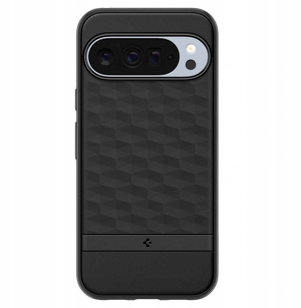 Mbrojtëse telefoni Spigen Caseology Parallax MagSafe, për Google Pixel 10, Matte Black, e zezë mat
