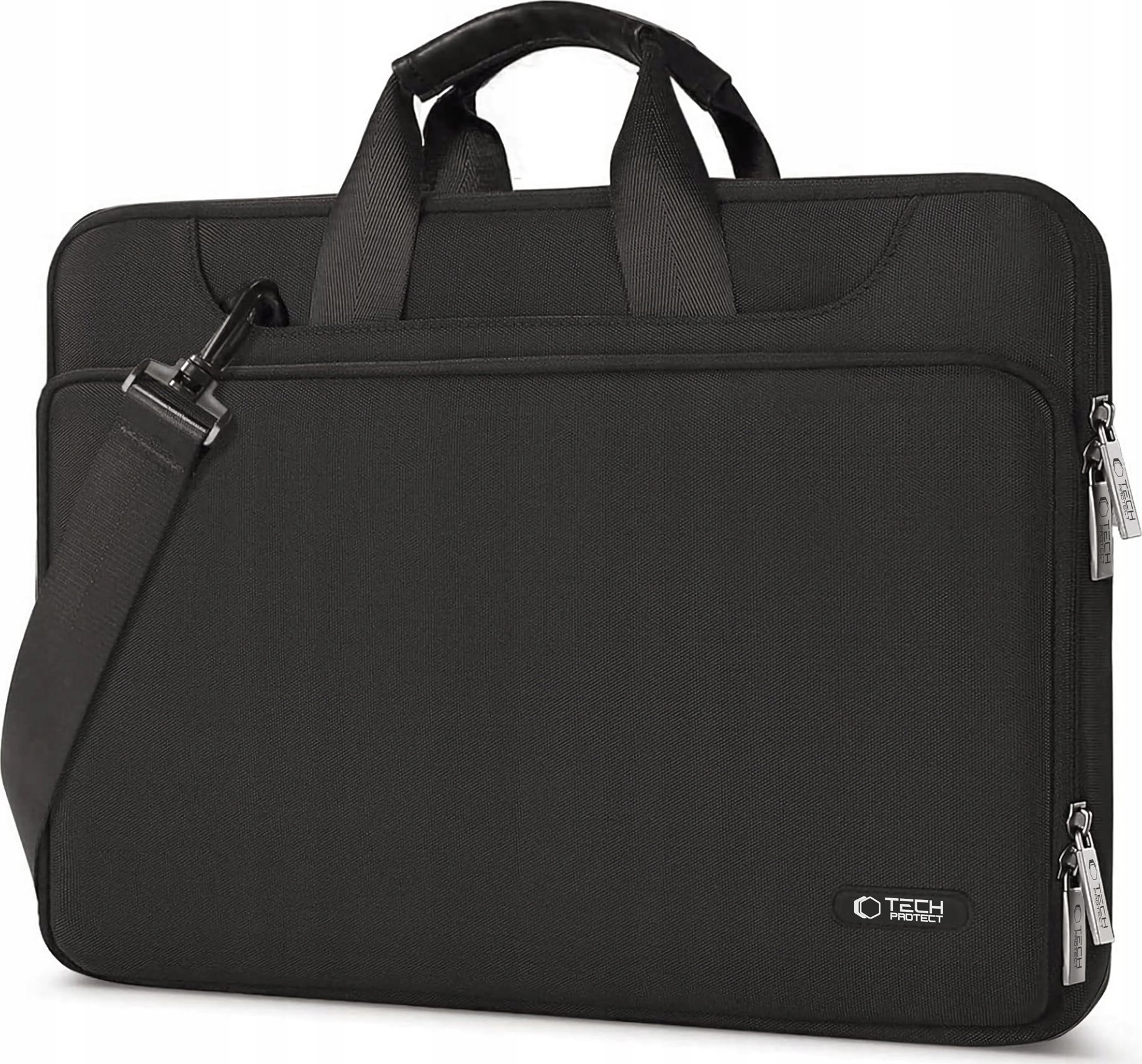 Çantë laptopi Tech-Protect Pocket Bag, 15-16", rezistente ndaj ujit, e zezë