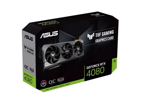 Kartelë grafike ASUS GeForce RTX 4080 TUF OC, 16GB GDDR6X