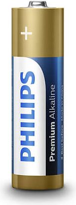 Bateri alkaline Philips AA Premium, paketim 4 copë