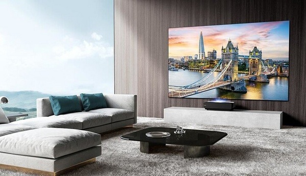 Televizor Hisense Laser TV 100L5F, 100" (254cm), 4K UHD, i zi