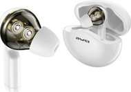 Kufje pa tela Awei T12, TWS, Bluetooth, të bardha