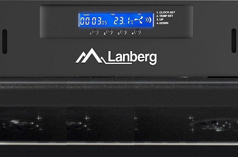 Kabinet rack Lanberg Free Standing 19", 15U, 600x600, i zi