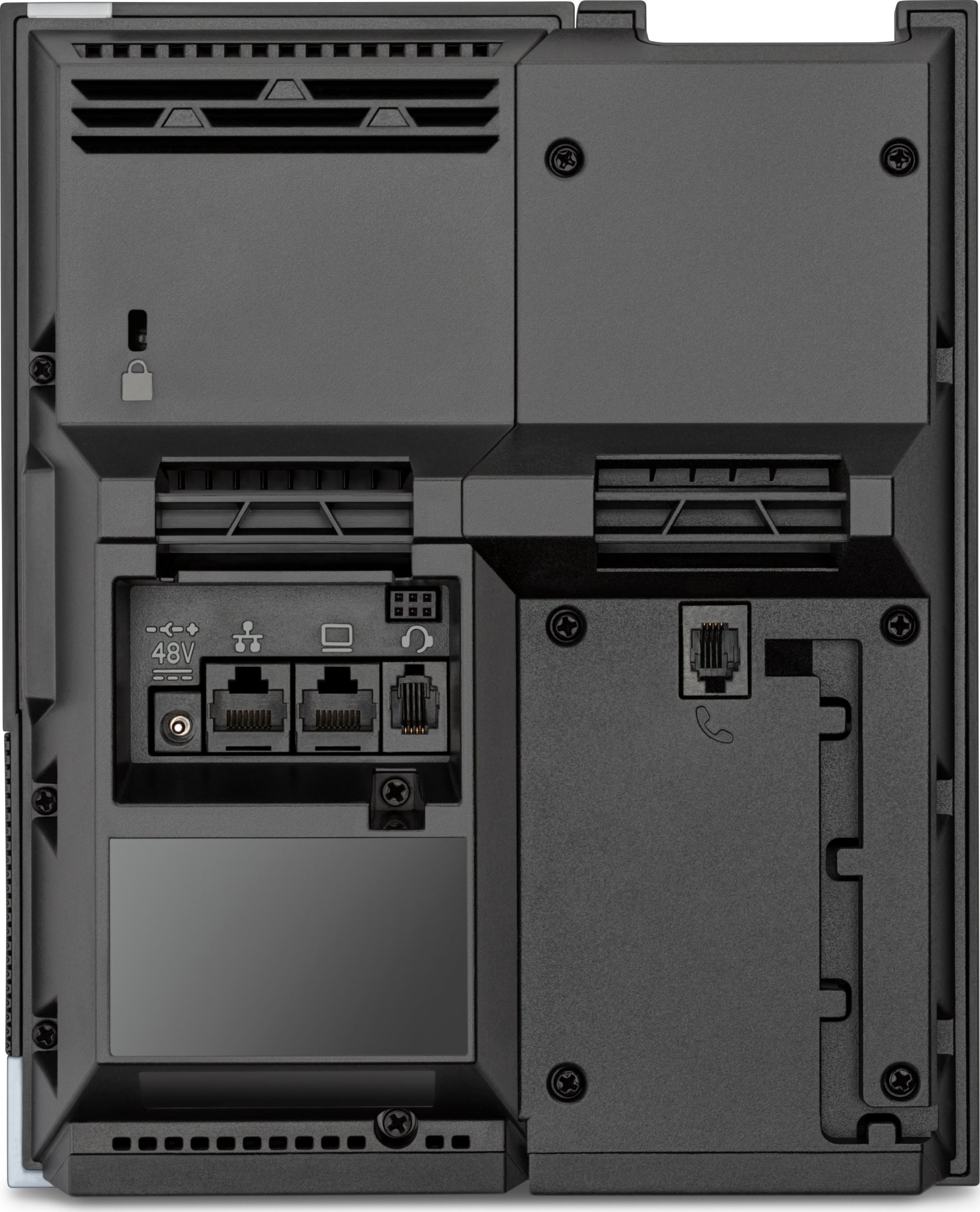 IP телефон HP Poly CCX 500, 24 линии, екран 5\", црн