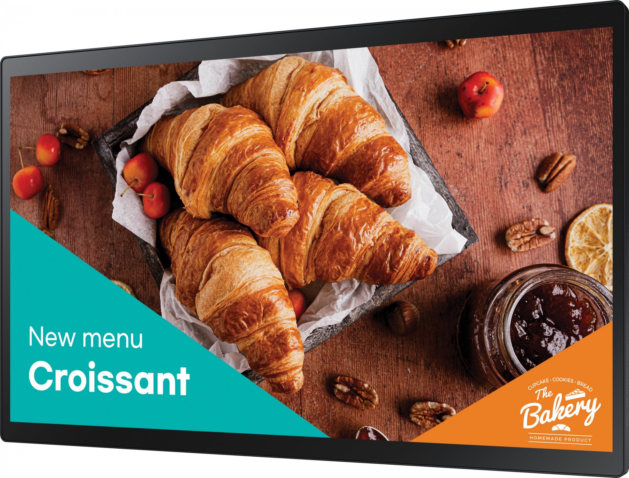 Monitor profesional me prekje Samsung QB24C T 23.8", Full HD, Wi-Fi, i zi