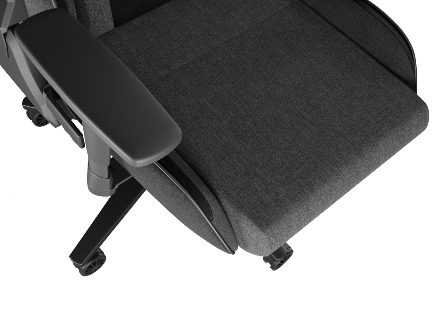Karrige gaming Genesis Nitro 550 G2, ergonomike, pëlhurë, gri