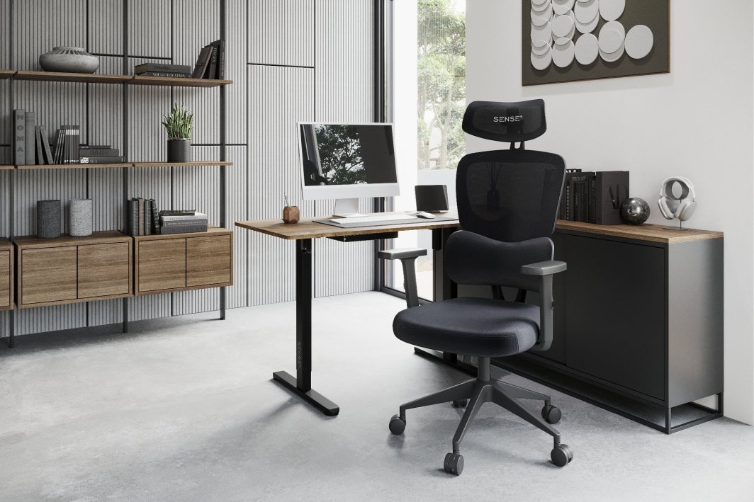 [OUTLET] Karrige zyre SENSE7 Veno, e zezë