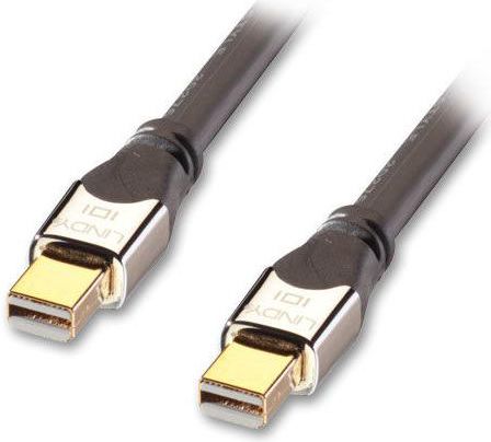 Kabllo Lindy Mini DisplayPort në Mini DisplayPort, 2m, argjendtë