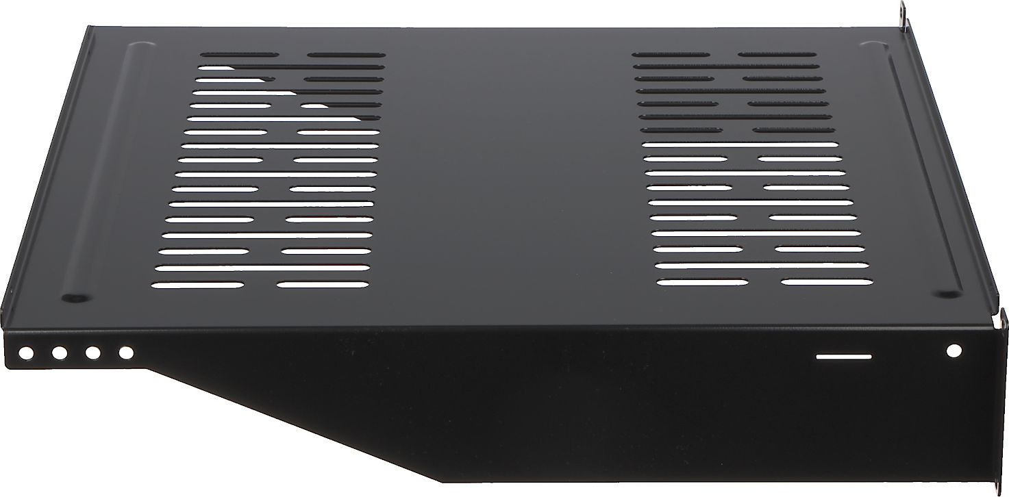 Rafte për RACK Delta Shelf 19" 2U P19-2U/459, thellësi 459mm, set 2 copë, metalike