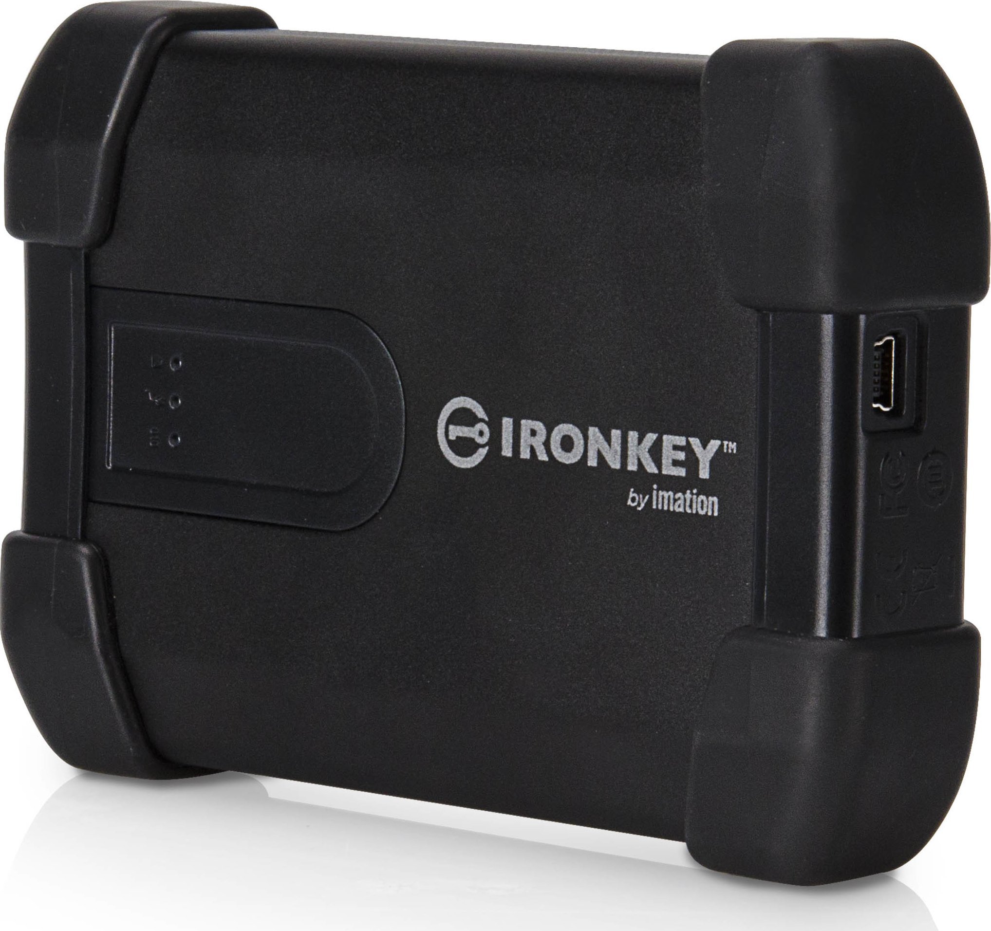 Hard disk i jashtëm IronKey MXKA1E500G5001, 500GB, USB 2.0, gri